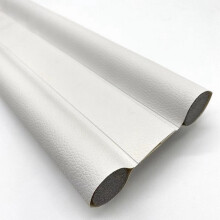 Door Draft Stopper Under Door Seal 37.8in Double Sided Noise Reduction Weather Protection White