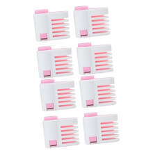 8pcs Adjustable Cake Leveler and Slicing Tool for Even Layers with Spring Clamp, Dishwasher Safe