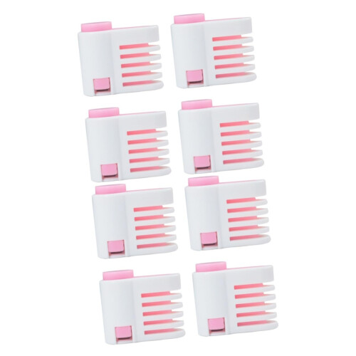 8pcs Adjustable Cake Leveler and Slicing Tool for Even Layers with Spring Clamp, Dishwasher Safe