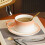 Ceramic Coffee Cup and Saucer Set with Spoon, Large Capacity Gradient Design for Home or Office Gift 3