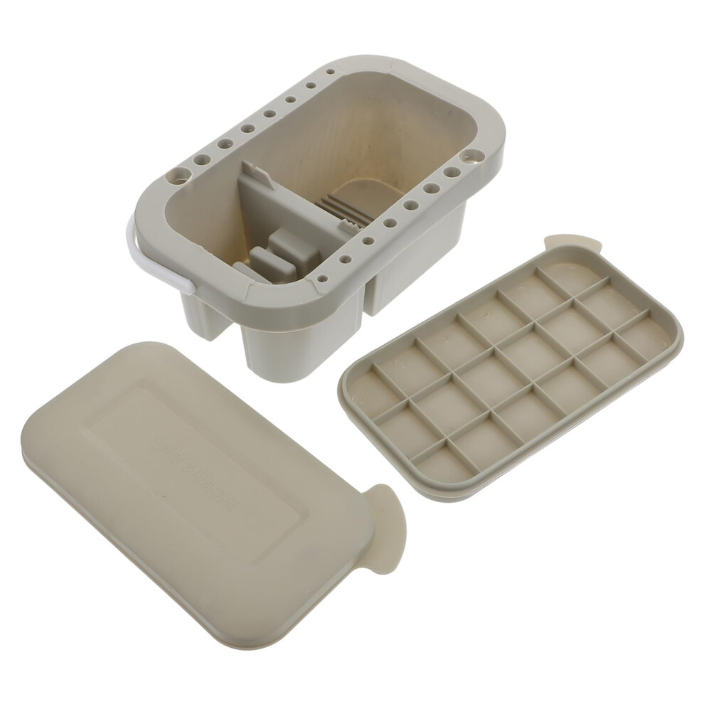 2 In 1 Paint Brush Washer And Cleaner With Secure Brush Holder, Compact Bucket For Artists 9164114401892