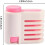 Adjustable Cake Leveler and Slicer 2 Pack with 5 Layer Design for Even Cake Layering 4