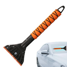 Ice Scraper for Car with Foam Handle, Scratch Winter Windshield Snow Removal for Truck SUV RV