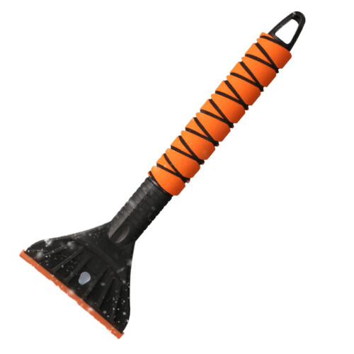 Ice Scraper for Car Windshield with Ergonomic Foam Handle, Scratch Winter Frost Removal Tool