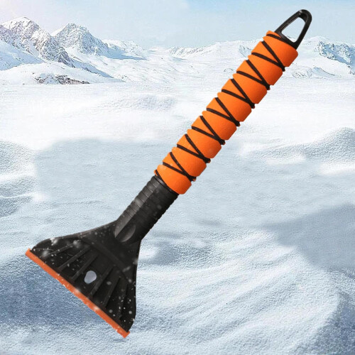 Ice Scraper for Car Windshield with Ergonomic Foam Handle, Scratch Winter Frost Removal Tool 1