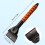 Ice Scraper for Car Windshield with Ergonomic Foam Handle, Scratch Winter Frost Removal Tool 4