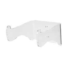 Acrylic Guitar Wall Mount Hanger Rack with Screws for Ukulele Bass Mandolin Violin Display