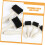 10pcs Printmaking Roller Set with Ergonomic Grip for Smooth Ink Application and Art Crafts 3