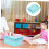 Large Plastic Storage Box Tool Organizer Case with ImpactResistant Construction for Toys and Tools 5