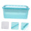 Large Plastic Storage Box Tool Organizer Case with ImpactResistant Construction for Toys and Tools 3