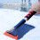Car Ice Scraper with Extendable Double Head Shovel for Windshield and Window Snow Removal 2