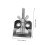 Screen Printing Hinge Clamp with Durable Metal Butterfly Plate for Easy DIY Frame Replacement 4