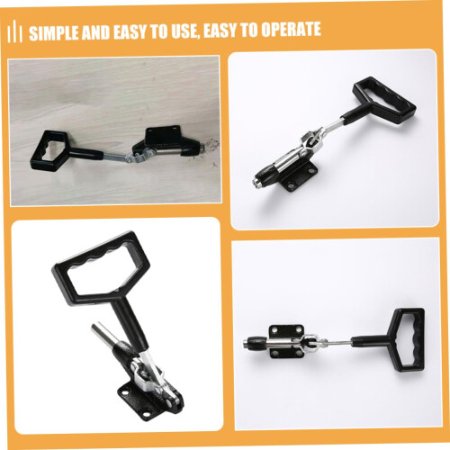 2PCS Heat Press Handle for Sublimation Cup Press, Durable Iron Construction, Ergonomic Smooth Grip 1