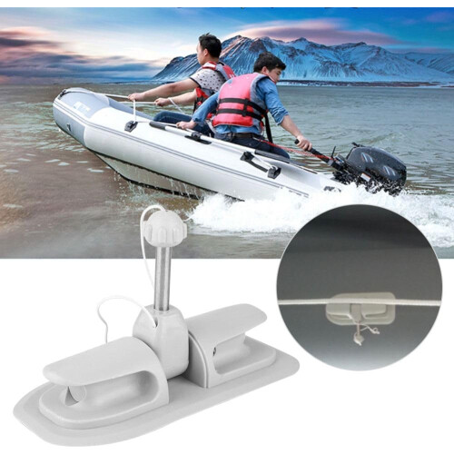 Kayak Paddle Holder PVC Patch for Inflatable Boat and Canoe Secure Storage Quick Install 1
