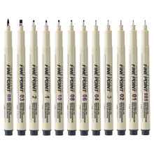 Drawing Pens with FadeResistant Waterproof Ink and Fine Tip Ink Markers for Artists Sketching