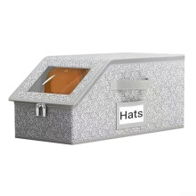 Baseball Cap Organizer with Hard Shell Zipper Case and Dustproof Storage for Hats