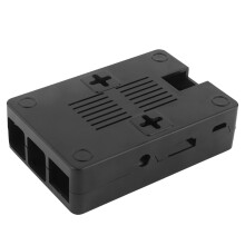 Custodia ABS per Raspberry Pi 3B/3B+, guscio di tipo-C nero