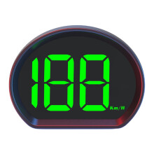 Car Speedometer Heads Up Display with Accurate MPH Tracking for SUVs and Sedans Green Light