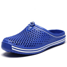 Garden Clog Shoes Waterproof Beach Sandals Breathable AntiSlip Quick Dry Unisex Blue 8.5 UK