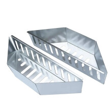 Charcoal Grill Basket Stainless Steel HeatResistant BBQ Holder for Outdoor Smoking and Grilling