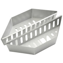 Charcoal Basket Set for BBQ Grill Outdoor Galvanized Holders 2PCS Easy Charcoal Transport