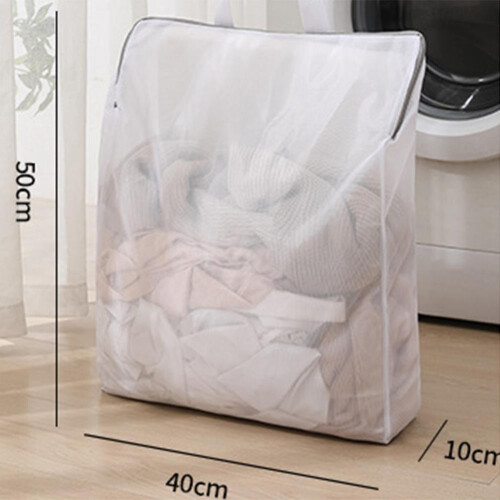 Mesh Laundry Bags for Washing Machine with Anti Deformation Lint Filter, Durable Polyester, 4 Pack Thin Net 2