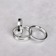 Aluminum Hub Centric Rings Set 73.1mm to 54.1mm Multiple Sizes for Precise Wheel Alignment and Vibration Reduction