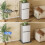 Mini Fridge Mat 60x60cm Silicone Spill Tray Waterproof Washing Machine Floor Protector 3