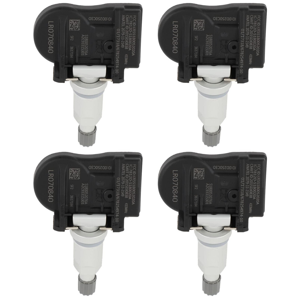Tpms Sensor 433Mhz Preprogrammed Direct Fit For Land Rover Lr070840 20142018 Range Rover 9164114408495