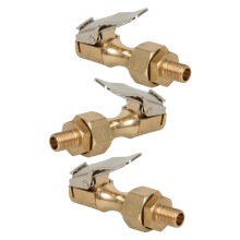 3pcs Quick Connect Locking Tire Air Chuck with Clip Seal for Cars Trucks and RVs