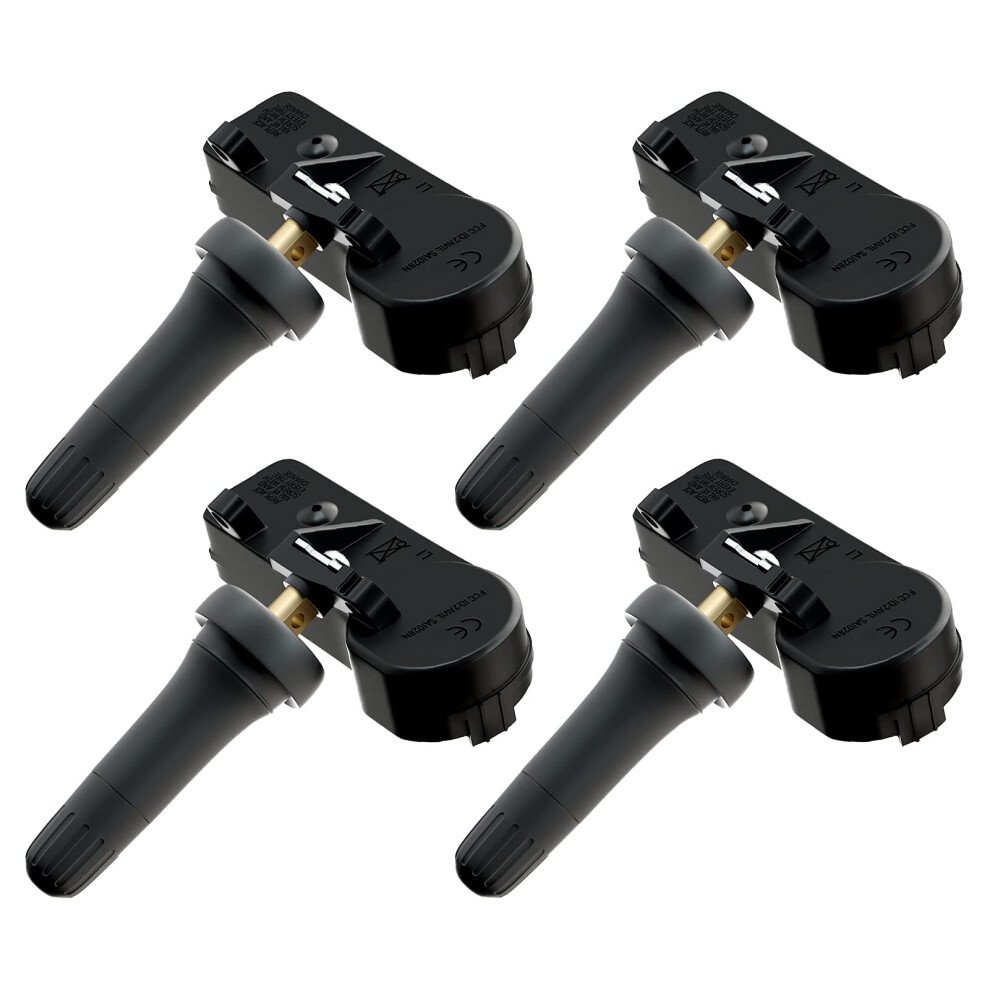 4Pcs 433Mhz Tpms Sensor For 20102013 Dodge Ram 1500 2500 3500, Preprogrammed, Oe Standard 9164114408778