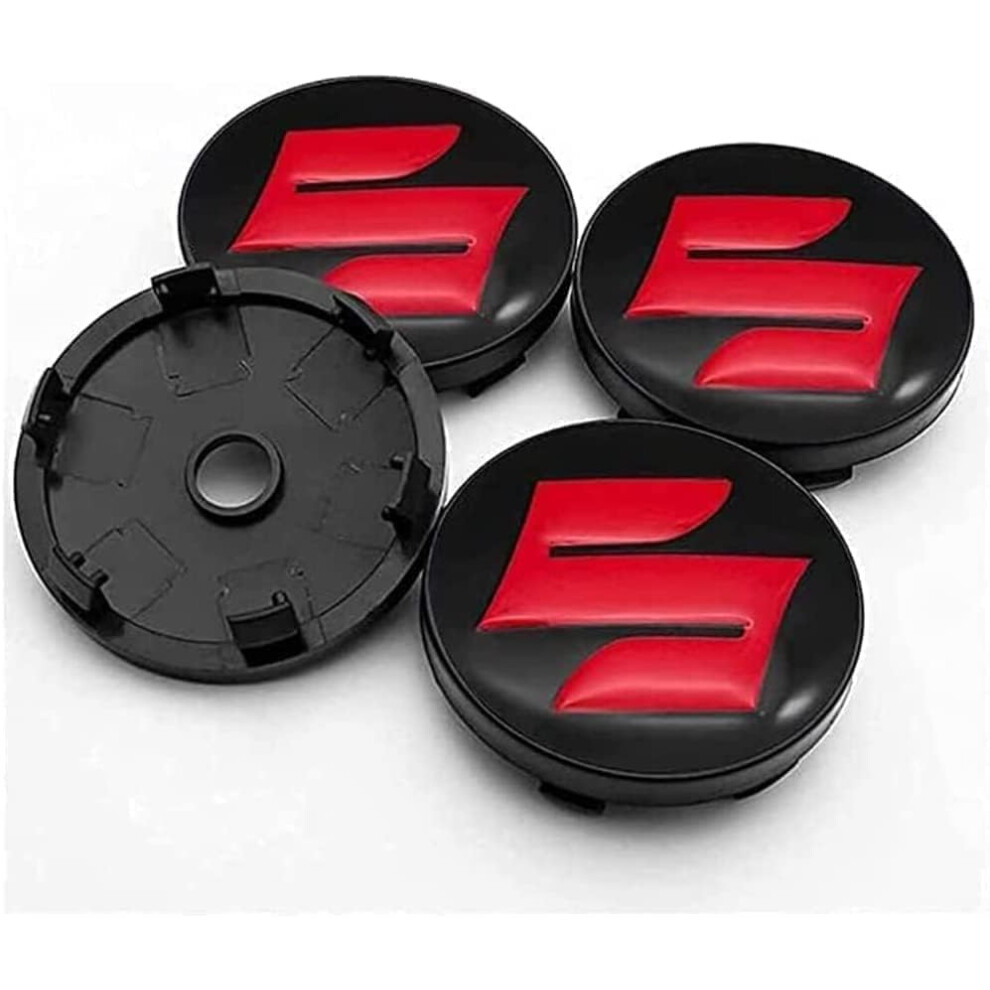 4 Pcs 56Mm Car Wheel Center Caps For Suzuki Vitara Ignis Swift, Water Resistant Hubcap Covers 9365369586352