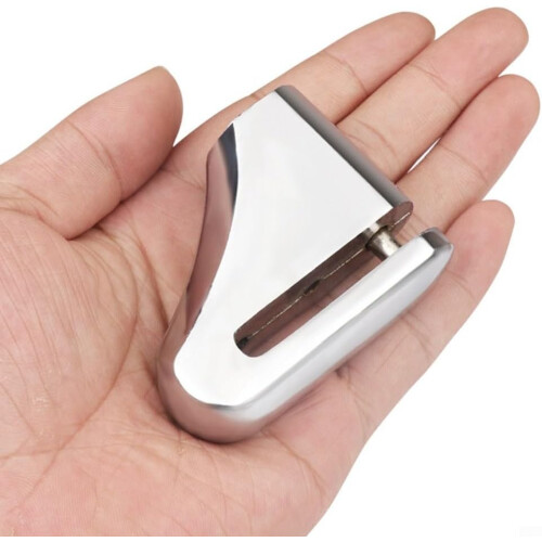 Motorcycle Disc Brake Lock AntiTheft Security with Key for Bike and Scooter 196g Compact 2