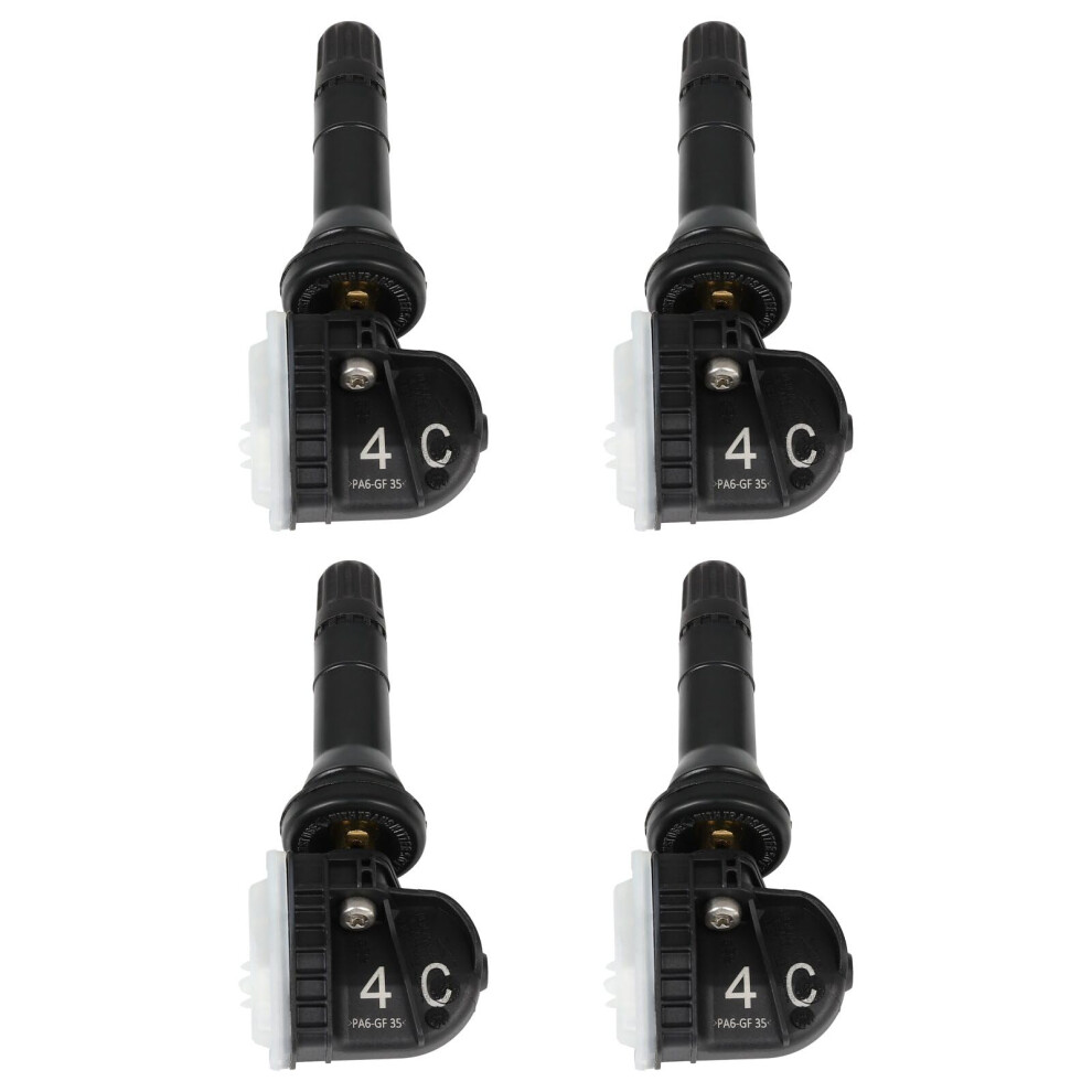 433Mhz Tpms Sensor 4Pcs For 20172019 Buick Lacrosse, Preprogrammed Direct Fit Replacement 13516165 9164114409614