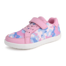 Kids Running Shoes Breathable Mesh Upper NonSlip Sole Hook and Loop Toddler Sneakers Pink 11 UK