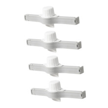 4pcs Food Bag Clips with Pour Spout, Snack Bag Sealers for Freshness, Reusable Kitchen Use