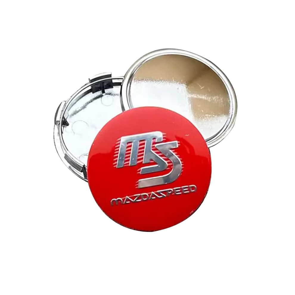 65Mm Wheel Center Caps Waterproof Dustproof Hubcaps Easy Installation Set Of 4 For Mazda Ms 9365369587229