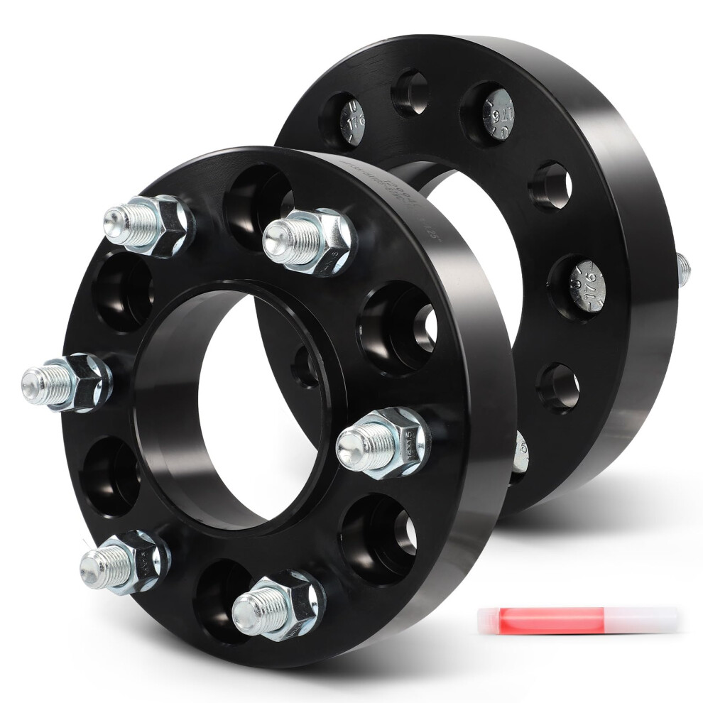 1.25 Inch 6X135 Wheel Spacers For Ford F150 Expedition Navigator 6 Lug 87Mm Bore 14X1.5 Studs 9164114411471