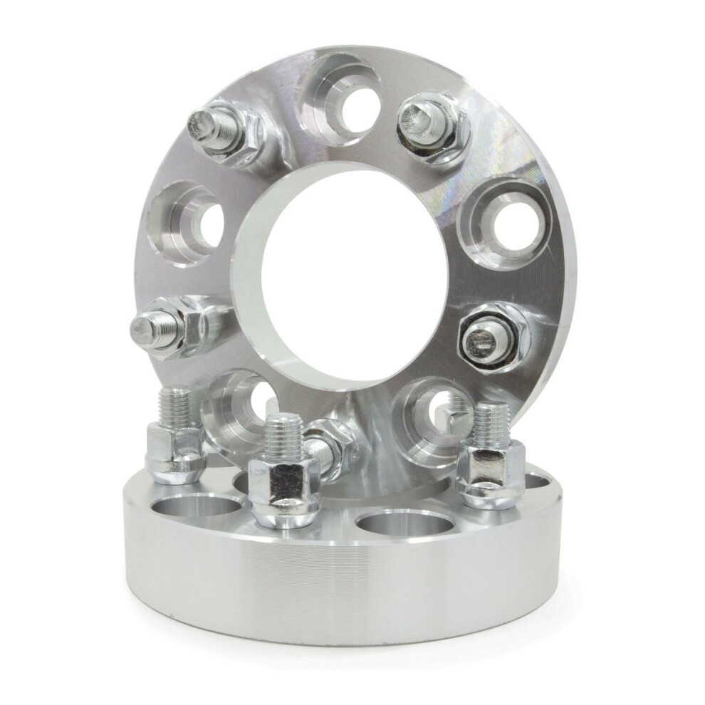 Wheel Spacers 5X4.25 32Mm 1.25 Inch 74Mm Hub Bore Billet Aluminum For Volvo Lincoln Jaguar Ford 9070919170898