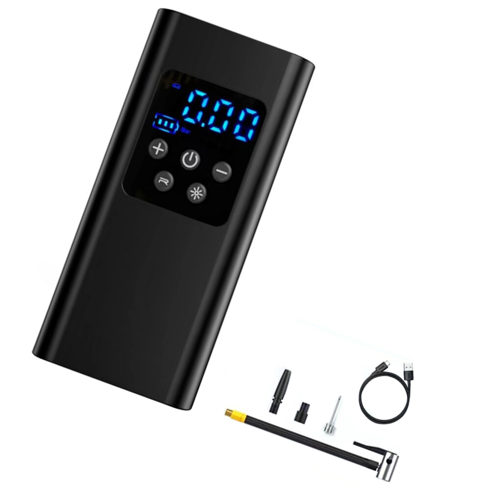 Portable Tire Inflator With Digital Display, Fast Cordless Air Compressor For Car, Bike And Motorcycle 9164114412775