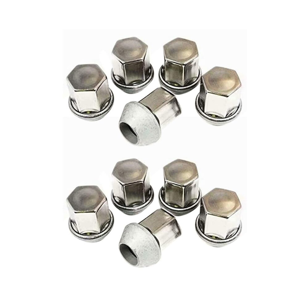 10Pcs Wheel Lug Bolts And Stud Nuts Durable Precise Fit For Freelander 2 Range Rover Lr001381 9164114413208
