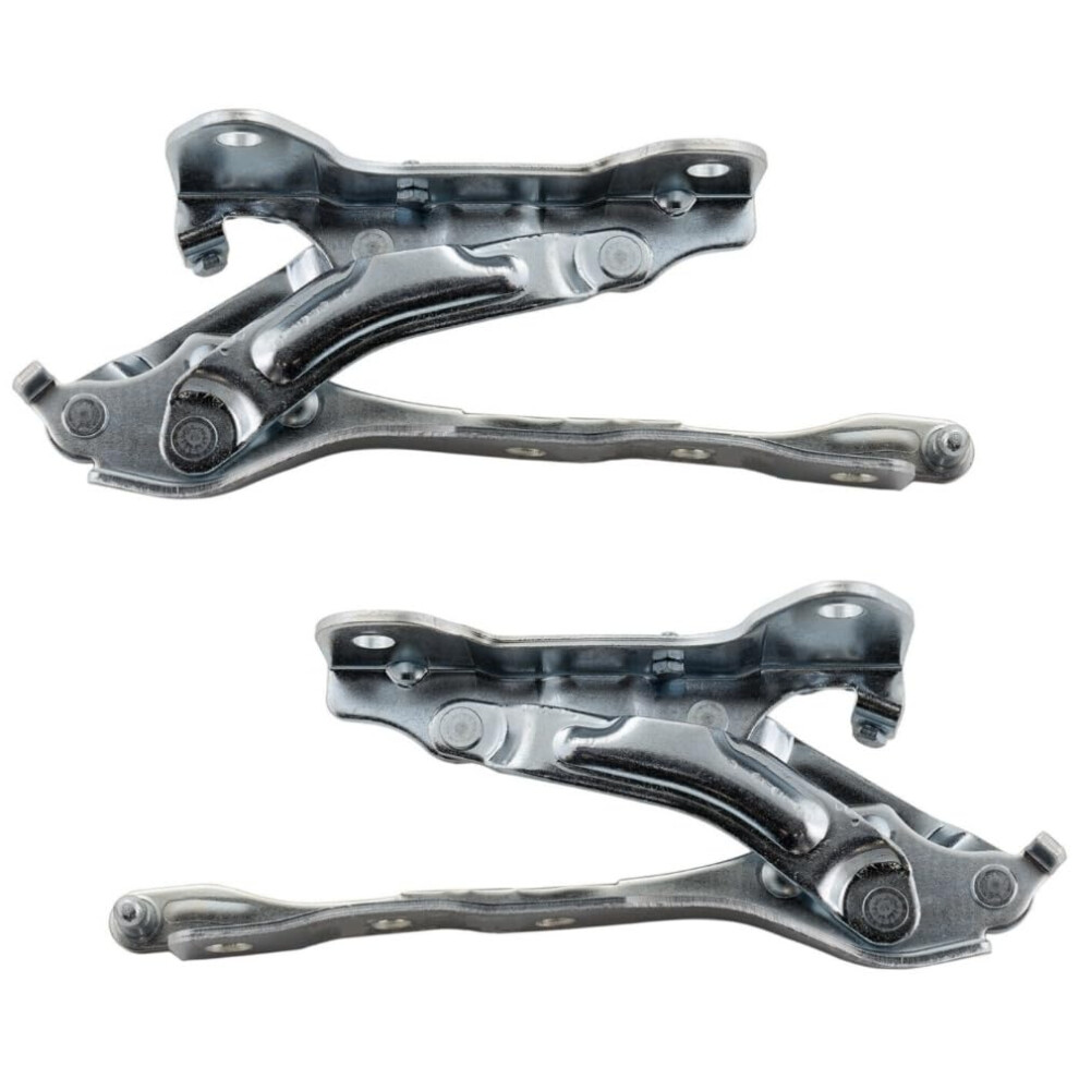 Hood Hinges Set Of 2 Left And Right Replacement Restores Alignment Corrosionresistant Fit 9365369589827
