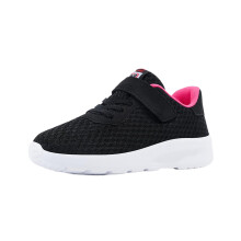 Kids Running Shoes Breathable Mesh Lightweight NonSlip Sneakers for Boys Girls School Sports Black Rose 11 UK Child