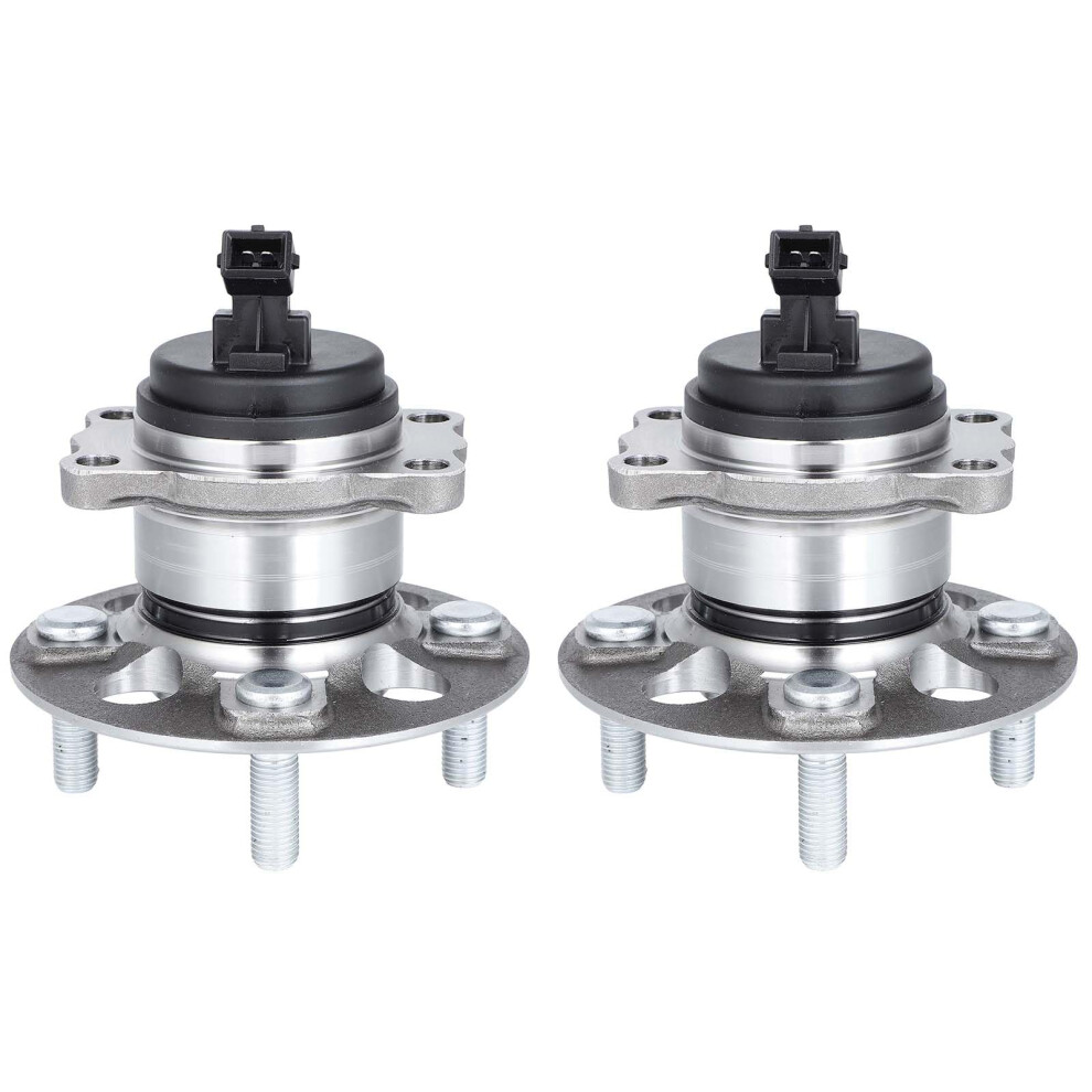 2Pcs Rear Wheel Bearing And Hub Assembly With Abs Sensor For Kia Rio 20182021 Hyundai Accent 20182022 Oe 512655 9365369589940