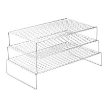 3 Pack 3 Tier Cooling Rack for Baking Cookies and Cakes, Heavy Duty Wire, Oven Safe, Easy to Clean