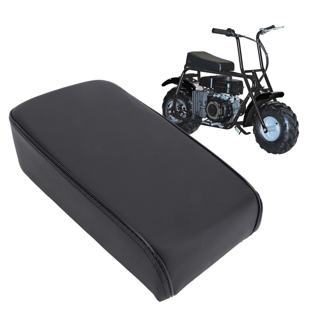 12.5 Inch Pu Leather Mini Bike Seat For Ct100u 98Cc 100Cc 3.0Hp (Black) Black 8181382493399