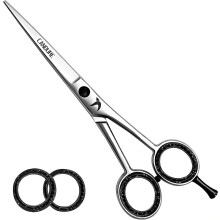 Candure Hairdressing Barber Hair Scissor for Professional Hairdressers Barbers Stainless Steel