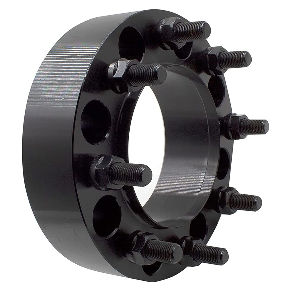 Hub Centric Wheel Spacers 2' Forged Aluminum 8X200mm For Ford F350 Ram 3500 Dually Trucks 9164114416087