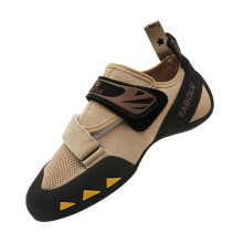 Men's Rock Climbing Shoes NonSlip Lightweight for Beginner Gym Training Khaki 39 EU