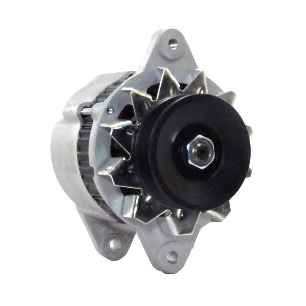 35 Amp Skid Steer Alternator With Internal Regulator External Fan Negative Polarity Clockwise 9164114417978
